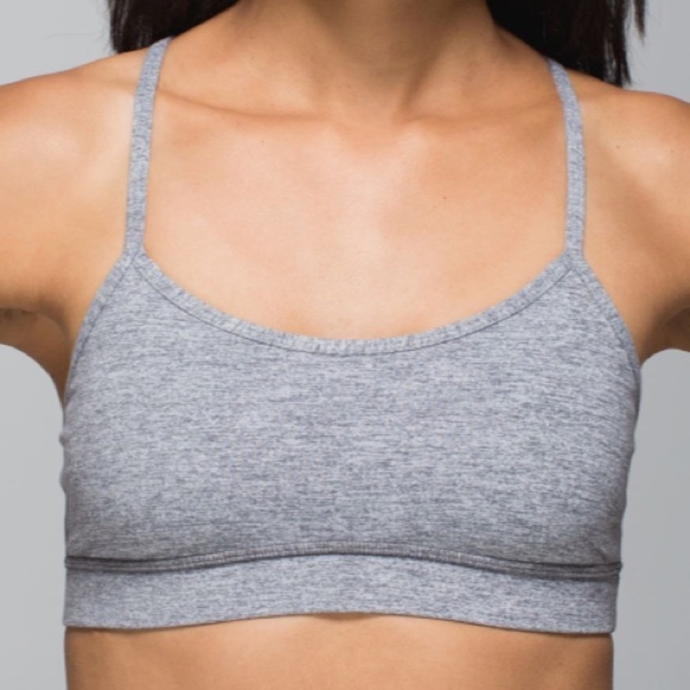 Lululemon Flow Bra Heather Gray